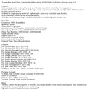 2011–2013 Dodge Grand Caravan 3.6L, brandneuer rechter Zylinderkopf 05184510AJ