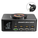Carregador rápido 140W Carregador inteligente PD100W para notebook multiportas USB Reino Unido