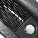 Mittelkonsolen-Radioblende mit Lüftungsschlitzen, schwarz, passend für Dodge Ram 2002-2005