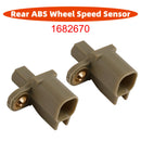 2-piece ABS wheel speed sensor rear left & right for Ford Kuga 2.0D from 2012, part number 1682670