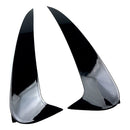 Tampa da saída de ar traseira em preto brilhante para Mercedes-Benz Classe C W205 C43 C63 2014–2019