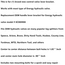Energie Hydraulische Holzspalter Ventil Hebel Griff Montage Halterung für HUSKY/MTD