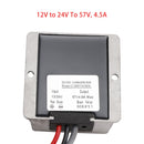 Mini adaptador de 12 V, convertidor elevador de CC de 12 V/24 V a 57 V, 4,5 A, 256 W, impulso inteligente