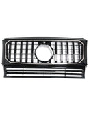 1990-2018 Mercedes-Benz G-Klasse W463 med kameraudskæring, blank sort frontkofangergrill