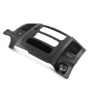 Center console trim for radio and air vents, black, for Dodge Ram 2500/3500 (2003–2005)