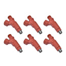 Pacote de 6 injetores de combustível para Mitsubishi Eclipse 06-12 Endeavour 2004-2010 HDB305F