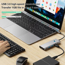 9 i 1 TYPE-C + USB3.0 USB2.0 HDMI SD/TF PD100W Audio Data Interface Hub Adapter