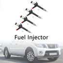 Nissan Navara 2.5 dCi 4 PCS vstřikovač paliva 16600-EB70A 095000-6250