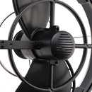 Boats & RV 12V/24V automatically regulating power saving fan black