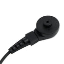 102B Transparente øretelefoner med luftslange og A24-kabel for ICOM A25CE, A25N og A24