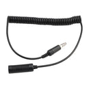 Cable de extensión macho de 7,1 mm para auriculares tácticos para TAC-SKY U-92A/U a U-174/U