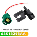 Sensor de temperatura do ar ambiente 68518243AA com cabo de conexão