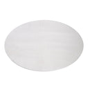 Oval blank aluminiumslegering nummerplade DIY Universal Passer til motorcykler