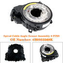 2011-2018 Audi A6 Avant 4G5, 4GD Spiral Cable Angle Sensor Assembly 8 PINS 4H0953568K