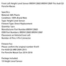 Height level sensor front left 8R0941286D 8R0941286F Suitable for Audi Q5 Porsche Macan