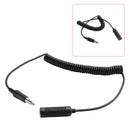 Cable de extensión macho de 7,1 mm para auriculares tácticos para TAC-SKY U-92A/U a U-174/U