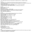 1993-2002 Jimmy Sonoma Edition Abschnitt 10 9-teiliges 4L60E 4L65E Getriebe-Magnetschalter-Kit 8677314