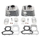 1988-1990 Yamaha XV250 Route 66 Cylinder Barrel Jug Piston Set 4DN-11310-00 2UJ-11320-01