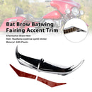 Bat Brow Batwing Verkleidungszierleiste für Electra Street Glides Trikes 96-13