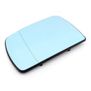 Blau Beheizte Links Fahrer Seite Flügel Spiegel Glas Für BMW X5 E53 1998-2006