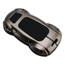 Funda de cuero gris para llave de coche, aleación de zinc, para Lexus ES260h/RX350h/LS500h