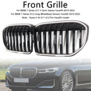2019-2022 BMW 7-serie G12 Long Version Facelift Single Lat Glans Black Front Grill
