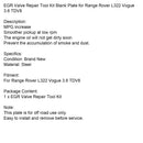 EGR-ventil reparationsværktøjssæt Blank plade til Range Rover L322 Vogue 3.6 TDV8