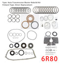 2010-2014 MUSTANG 3.7L 5.0L 6R80 Automaattivaihteisto Master Rebuild Kit Kytkinlevyt