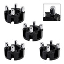 2"" Radabstandshalter-Set mit Kabeln und Radmuttern, schwarz, für Yamaha, Club Car, Ezgo Golfwagen
