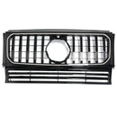 1990-2018 Mercedes-Benz G-Klasse W463 med kameraudskæring, blank sort frontkofangergrill