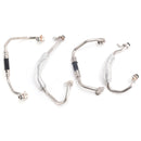 2007-2008 For BMW 335xi 4pcs Turbocharger Coolant Hose Set 11537558899