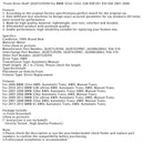 2007-2008 BMW 335xi AWD, transmissão automática; Eixo de transmissão dianteiro AWD 26207529294 26207629987