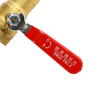 1" Inch example DN15 standard brass pipe ball valve inline Y strainer filter