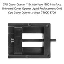 Artefato abridor de tampa de CPU 115 x 1200 substituição de fluido de abridor de tampa de interface