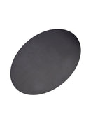 Oval blank aluminiumslegering nummerplade DIY Universal Passer til motorcykler