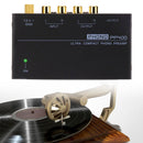 PP400 Ultra-compact phono preamplifier with RCA and TRS connections (6.35 mm)