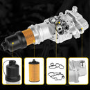 2012-2013 Golf R 2.0L Motorölkühler Ölfilterbaugruppe 06F115397J 06F115397H 918-592