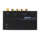 PP400 Ultra-compact phono preamplifier with RCA and TRS connections (6.35 mm)