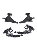 2013–2016 Audi S4 Facelift 4-teiliges Frontscheinwerfer-Montageplatten-Set