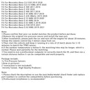 1x Czujnik ciśnienia w oponach TPMS do Mercedesa-Benz klasy AE W213 A0009052102