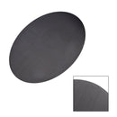 Oval blank aluminiumslegering nummerplade DIY Universal Passer til motorcykler