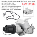 2006-2008 Passat 2.0L Motorölkühler Ölfilterbaugruppe 06F115397J 06F115397H 918-592