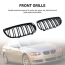 Glänsande svart front njurgrill Grill Passar BMW E92 E93 328i 335i 2006-2010 2DR