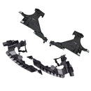 2013–2016 Audi S4 Facelift 4-teiliges Frontscheinwerfer-Montageplatten-Set