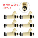 Pakkauksessa 6 injektoria Suzuki Grand Vitara XL-7 2.7L 01-06 15710-52D00 INP774