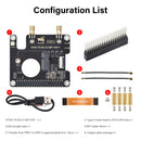 Raspberry Pi 5 PCIe zu M.2 E Key Erweiterungskarte für NGFF Wireless-Netzwerkkarte