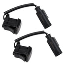 1996-2003 BMW 5 E39 525i 528i 530i 540i M5 2 pieces windshield washer nozzles spray jet 61668361039