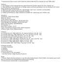 1998-2007 Honda Accord EX LX Special Edition 3,0 l V6 – Gasgetriebe, Doppel-Linearschaltmagnet 28250-P6H-024