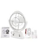 automatisch regelnder Stromspar-Lüfter 12V/24V für Boote & RV Weiß