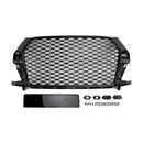 Audi Q3 RSQ3 frontgrill i bikubedesign (2016–2018), blank sort